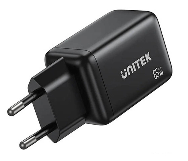 Unitek Ładowarka sieciowa 3-portowa GaN 65W czarna - 1540410 - zdjęcie 2